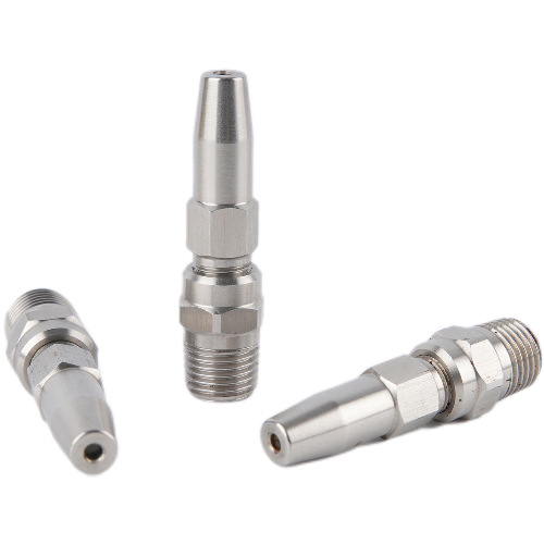 不锈钢高压液柱流1/8水针喷嘴 造纸厂切纸高压水刀切割喷水嘴