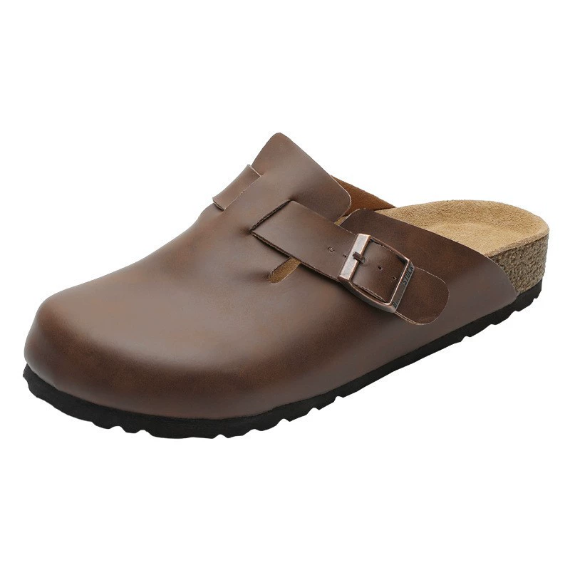 Spot BK кожаные туфли Birken обувь toe semitork Buston сандалии для мужчин и женщин, одинаковая пробка, обувь Couple