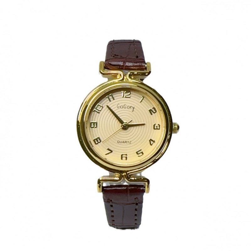 Women's watch, quartz retro belt