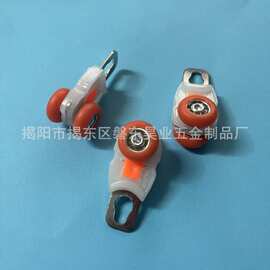 窗帘配件窗帘轨道轴承轮 吊轮 中方轨滑轮 小方轴承轮