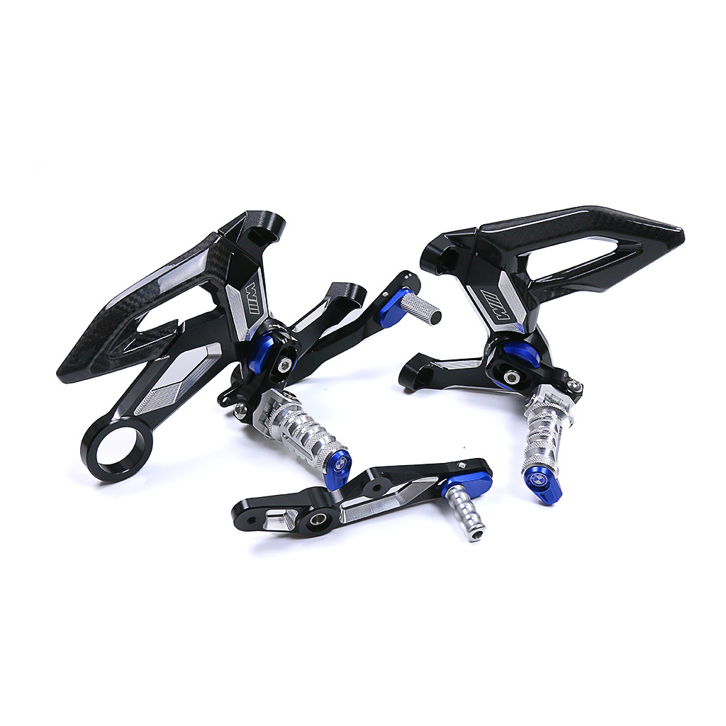 Suitable for Bmw S1000R M1000R Modified Parts, Raised Pedals, Carbon Fiber m Version Pedals