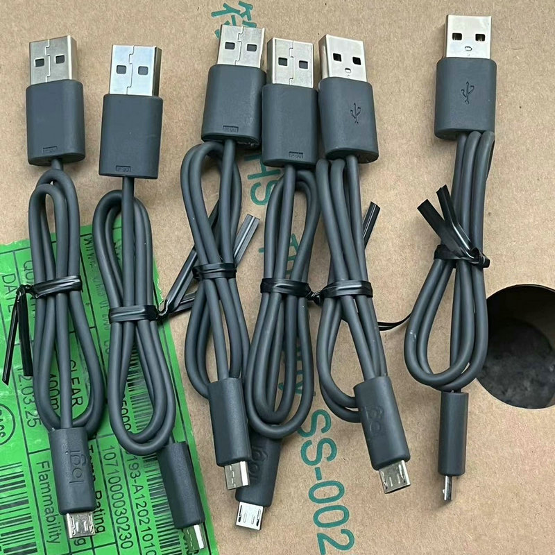 Original Logitech Logitech USB to Micro-usb 2.0 Data Cable 35cm Bluetooth Headset with Machine Charging Cable