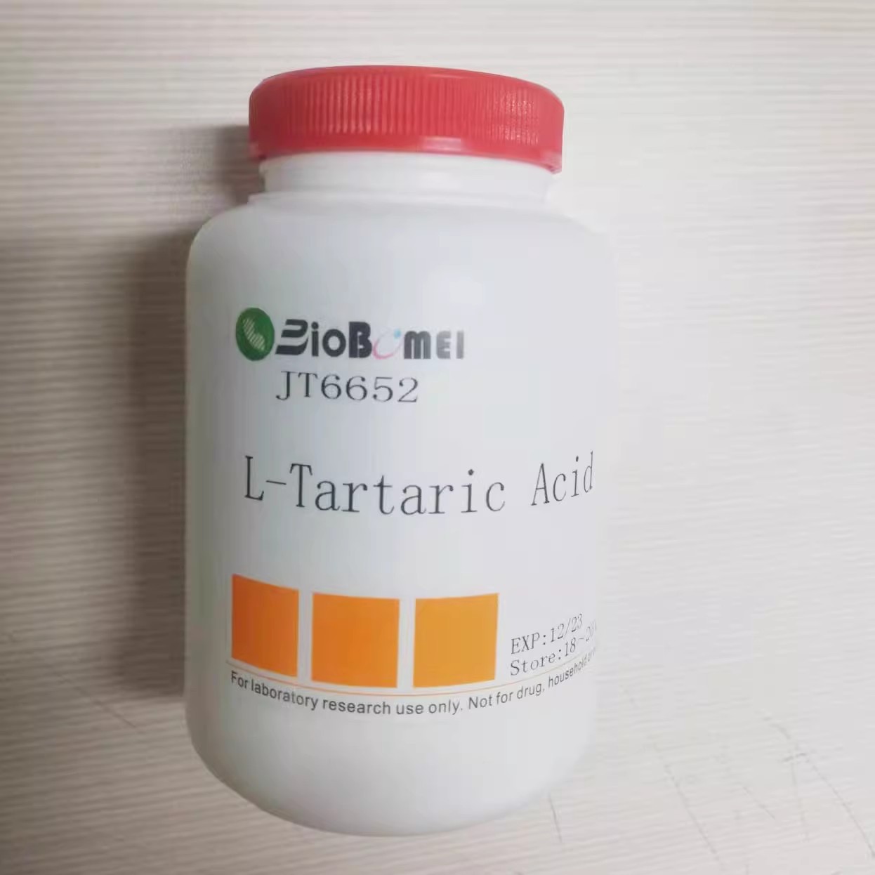 L-酒石酸  ≥99%  科研实验试剂CAS:87-69-4