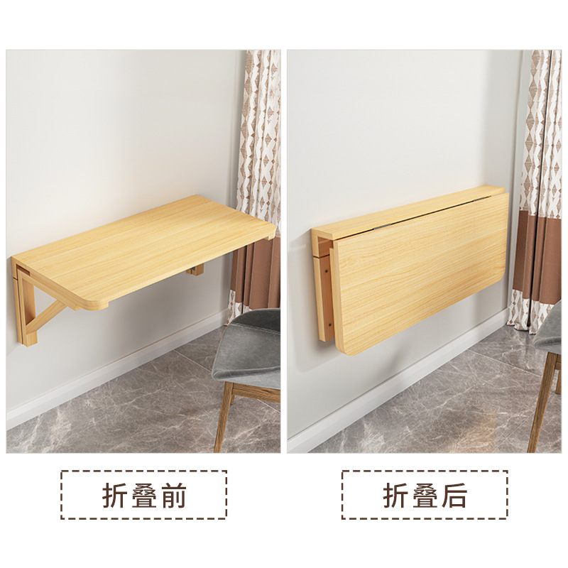Mesa plegable colgada en la pared tabla colgada en la pared tabla plegable estante de almacenamiento de cocina tabla de almacenamiento de cabecera plegable tabla