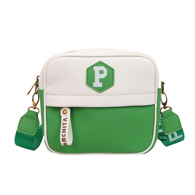 Bolsos transfronterizos para mujer 2024 nuevo bolso cuadrado pequeño de viaje de ocio de gran capacidad, bolso bandolera de letras de todo fósforo de moda