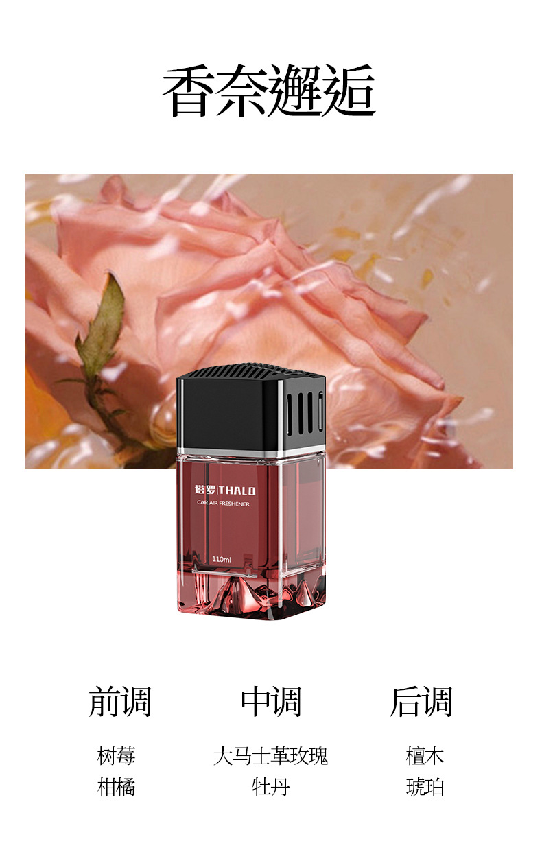 Car Aromatherapy, Car Perfume, Long-Lasting Fragrance in the Car, Odor Removal, Home Car Decoration, Liquid Fragrance