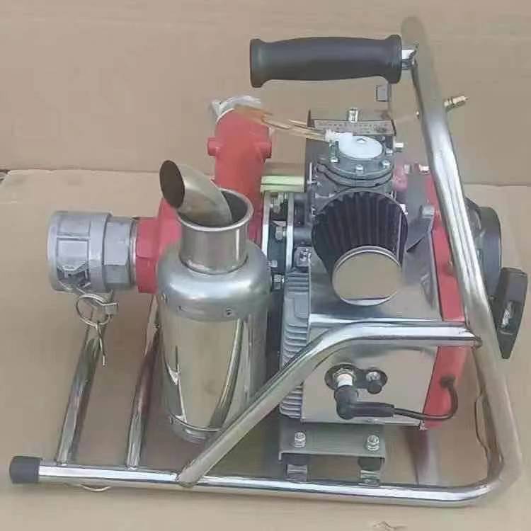森林消防接力水泵背负式森林高压水泵10马力高压便携森林消防水泵