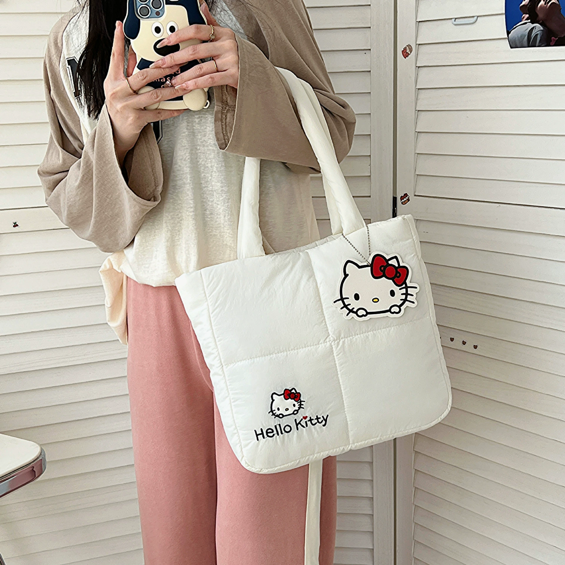 Переносная сумка‑тоут (Sanrio) — утепленная подкладочная косметичка и сумка‑перекус, 4 дизайна персонажей