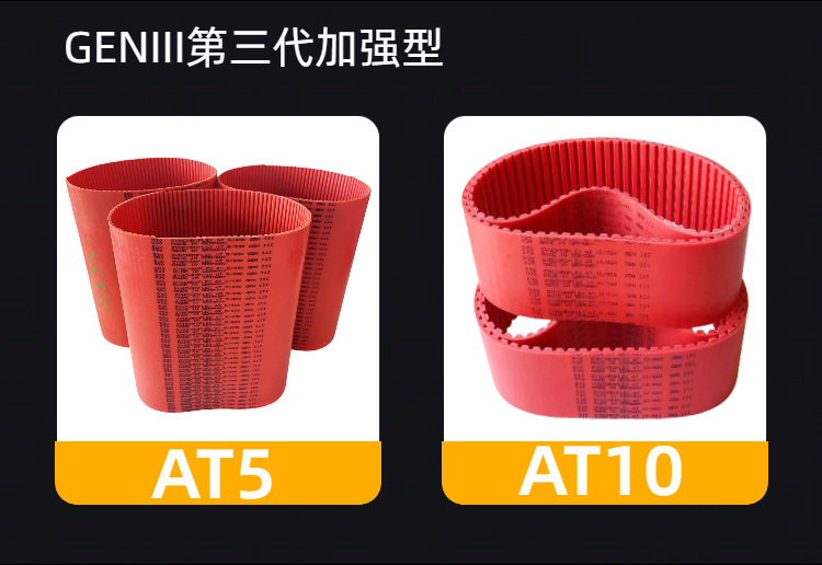 German Continental Synchronous Belt At3-300 351 399 417 450 Polyurethane Synchroflex Transmission Belt