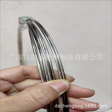 现货批发304不锈钢螺丝线 硬钢丝折弯加工来图定 制0.2mm--4mm