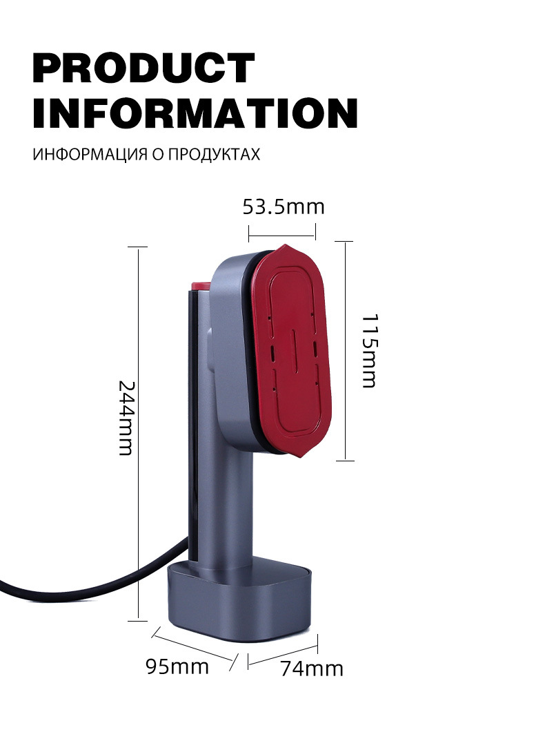 Portable Handheld Garment Steamer For Home And Travel Ironing_voghion.com
