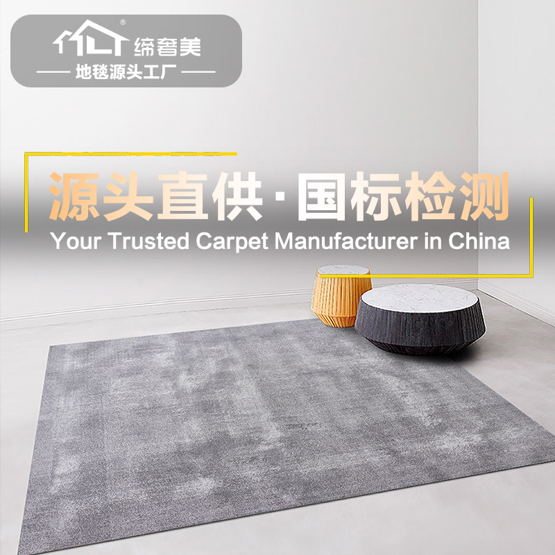 Alfombra de nylon de alta calidad sala de estar alfombra antideslizante alfombra de meseta exportación transfronteriza estudio apartamento alfombra de dormitorio personalizada