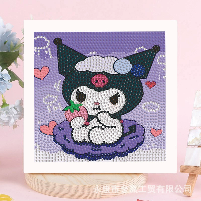 Мультяшная умная игрушка, DIY, новая коллекция, детское handmade diy, украшенная бриллиантами
