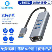 ���USBHUB�о��W��typec�D�W���ӿ�����RJ45�W���D�Q��ǧ�׾W��
