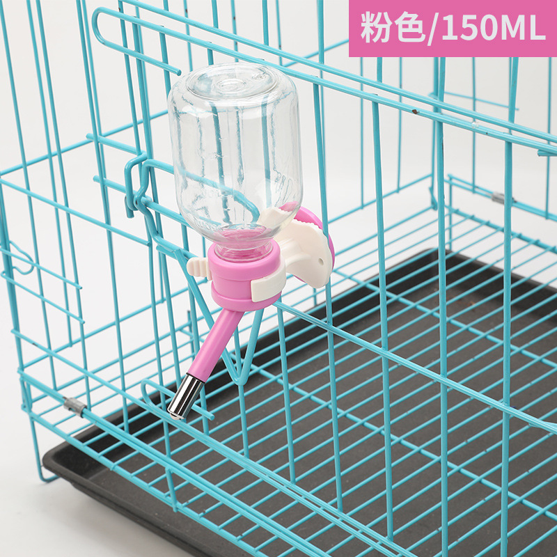 Suministros para mascotas al por mayor Dispensador de bolas para mascotas colgante Botella de agua para perros Dispensador automático para cachorros Pequeño