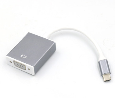 Convertidor tipo c a vga HD 1080P chip cable de monitor de ordenador portátil al por mayor