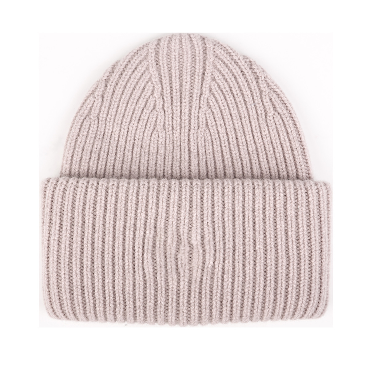 【スポット】新商品100% メリノウール保温ニット帽秋冬人気オーダーメードLogoフリップコールドキャップ