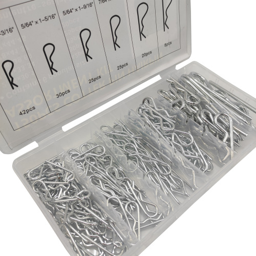 150PC corrugated cotter pin factory direct supply fastener R type cotter pin pin R type cotter pin