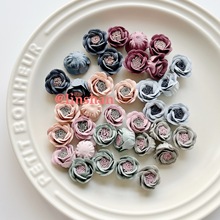 韩版2cm小花手工花鞋花胸花服饰头饰发饰配件diy布艺花朵