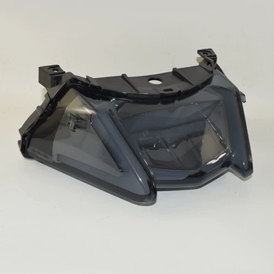 Suitable for Suzuki Katana GSX-S1000S 19-23 modified LED tail light brake turn signal assembly (Motorcycle tail) - smoky-black