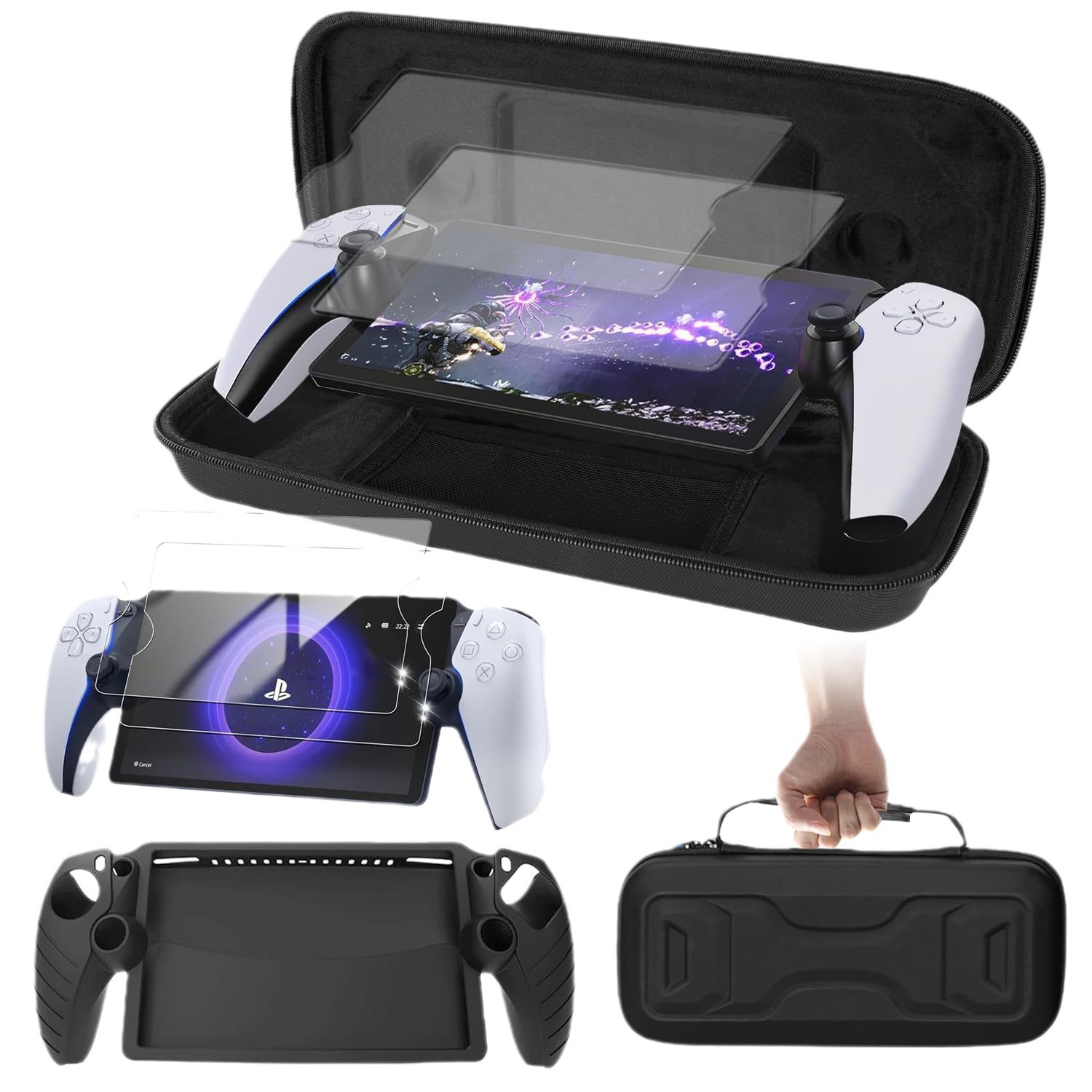 Playstation Portal üçün Qoruyucu Çexol və Saxlama Çantası