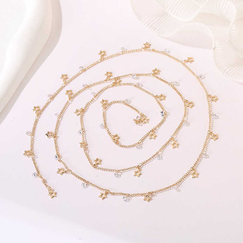 7g Weight Chain Jewelry Making Type DIY Jewelry Accessories, Bracelets, Necklace Classification 1 Piece Quantity Metal Material Star, Flower Pattern Women's Gender Simple Style, Korean Style Style Enamel, Plating Craft 1 Piece Star Flower DIY Jewelry Accessories Bracelets Necklace Metal Enamel Women's Simple Style Korean Style DIY Jewelry Accessories Bracelets Necklace 14