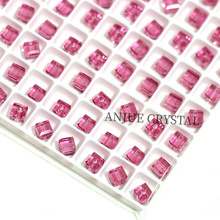 施华洛水晶5601方糖4mm玻璃散珠吊坠奥地利原装进口正品DIY饰品配