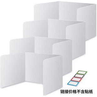 in stock Amazon classroom privacy baffle desk divider desk divider easy to clean