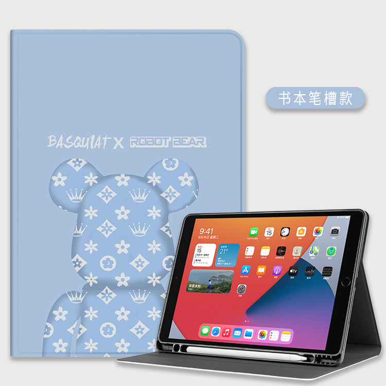 Aplicable a Apple iPad funda protectora 10 generación 2021 versión pro11 ranura para bolígrafo nuevo mini6Pro10.5 Soft 102 Shell