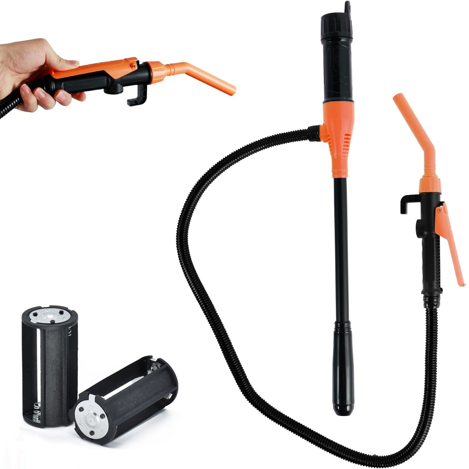 Cross-Border Car Oil Pump, Efficient and Labor-Saving Oil Extractor, Portable Emergency Gasoline Suction Pipe