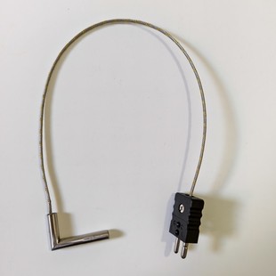 Grill oven temperature sensor oven temperature probe thermocouple temperature line 90 degree right angle hanging type
