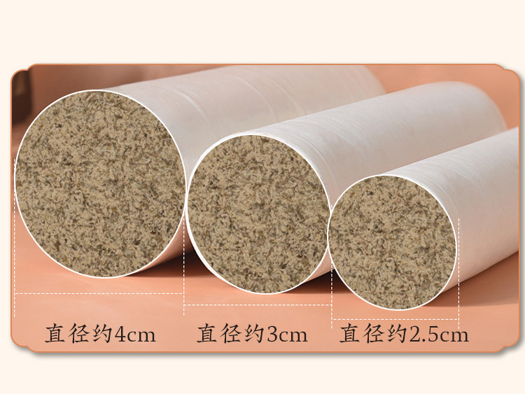 Moxa Stick 5-Year Aged Mugwort Ai Tiao 7x20cm Handheld Moxibustion Roll for Whole Body Use key features