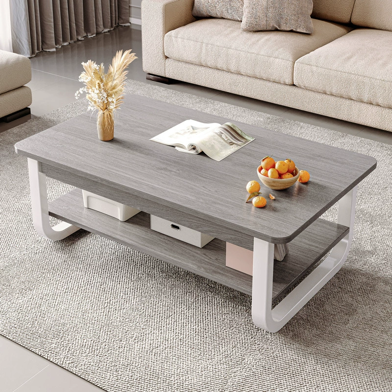 Журнальный столик Гостиная Бытовая Маленькая Квартира Простой Современный Креативный Чайный Столик Двойной Диван Приставной Стол Квадратный Стол Простой Маленький Стол