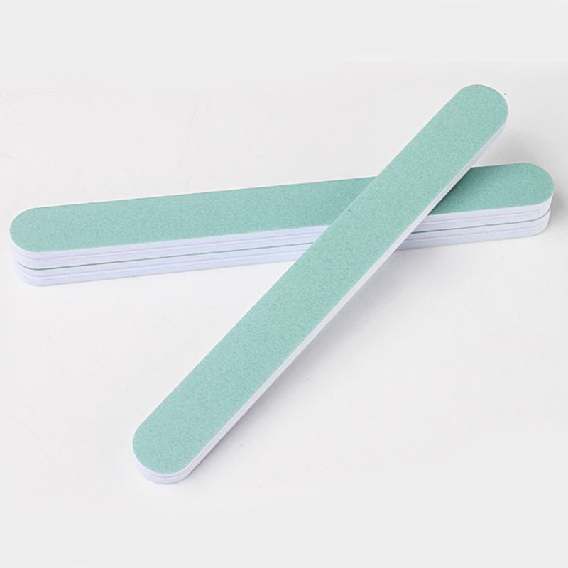 Nail Polishing Strip Nail Grinding Sponge Grinding Strip Wax and Brightening Artifact Winding Strip Double-sided Nail File Sand Strip Set