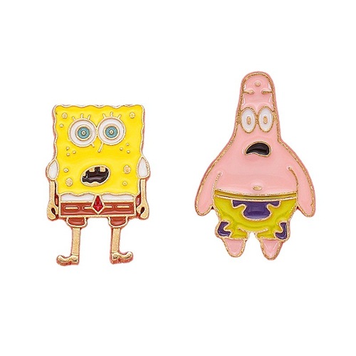 Fashion brooch female ins fashion student cute cartoon accessories pin badge clothes trinkets metal brooch buckle