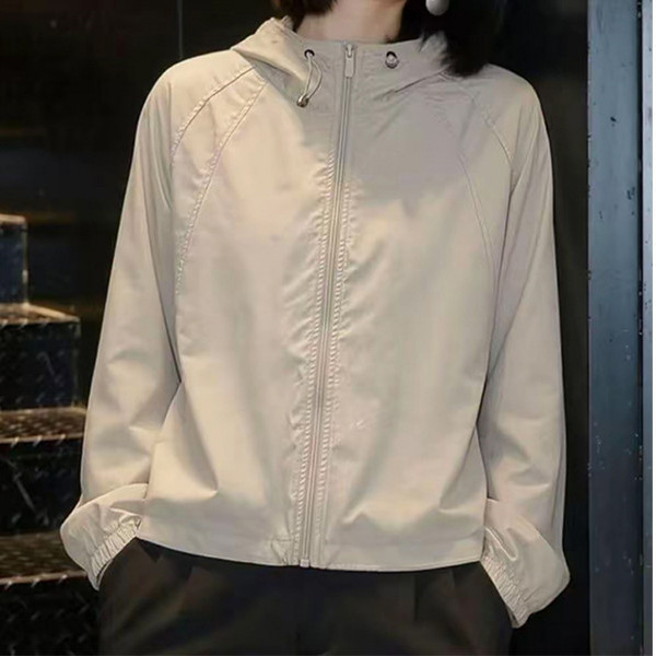 Women's Hooded Sun Protection Cardigan, 2026 Summer New Style, Simple Casual Versatile Breathable Loose Fit