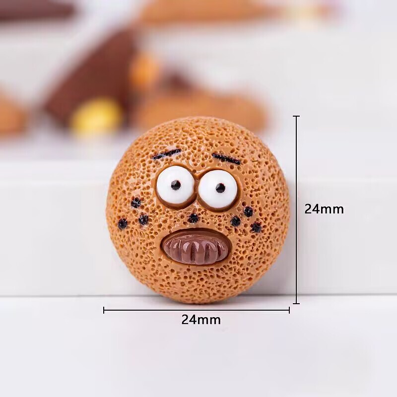 食品玩具 m-bean チョコレートクッキー樹脂 diy クリーム接着剤ヘアピン携帯電話ケース水カップ下駄冷蔵庫マグネット素材|undefined