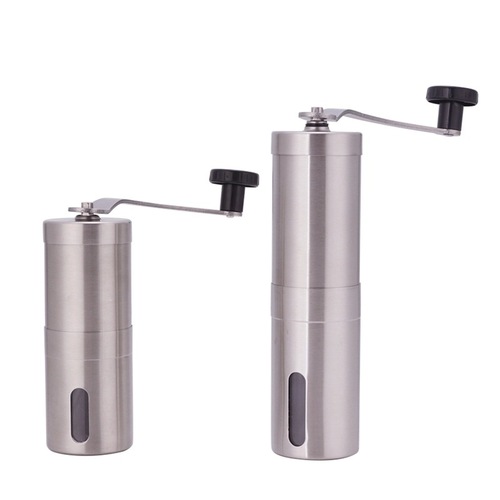 Custom Branded Portable 304 Stainless Steel Coffee Grinder Hand-Crank Coffee Machine