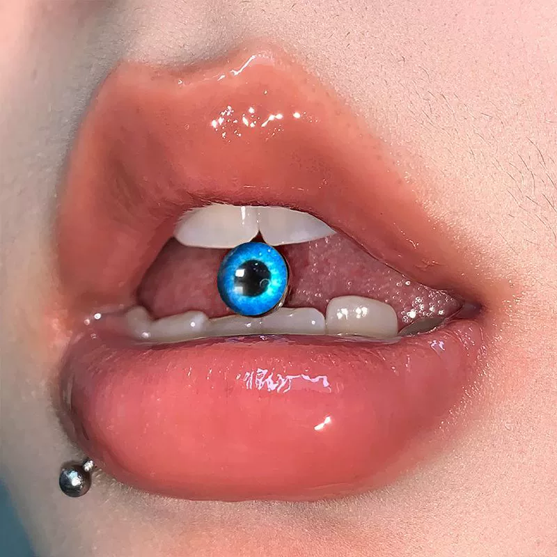 Тейп piercing язык из нержавеющей стали, европейский стиль