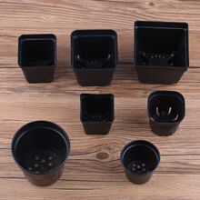 一次性花盆塑料圆形方形育苗盆小花盆叶插盆透气源头工厂一件批发