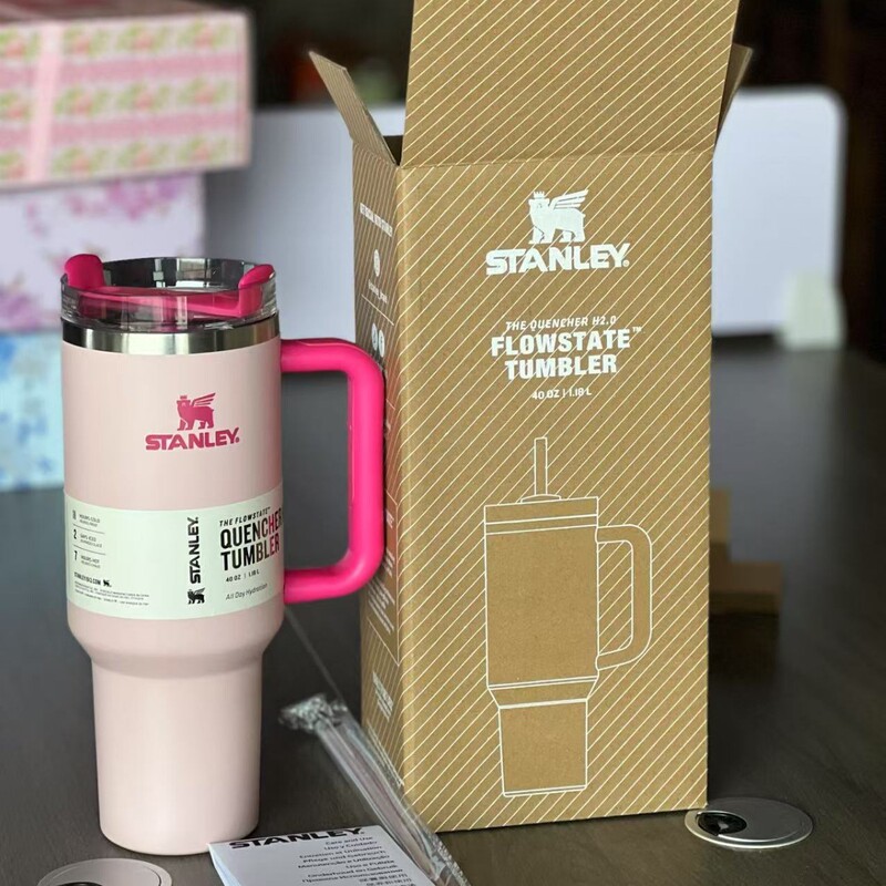 跨境外贸STANLEY史丹利保温杯304不锈钢吸管杯便携户外车载运动杯|undefined