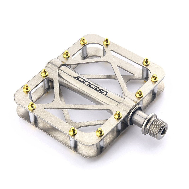 VIADUCT titanium alloy mountain road bicycle pedal folding downhill climbing bicycle pedal accessories VIADUCT titanium alloy mountain road bicycle pedal folding downhill climbing bicycle pedal accessories