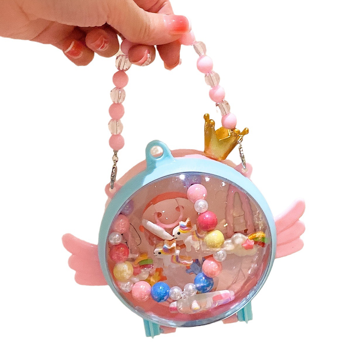 New children's princess necklace set school gift Kindergarten prize shop girl's hair jewelry gift box wholesale jewelry