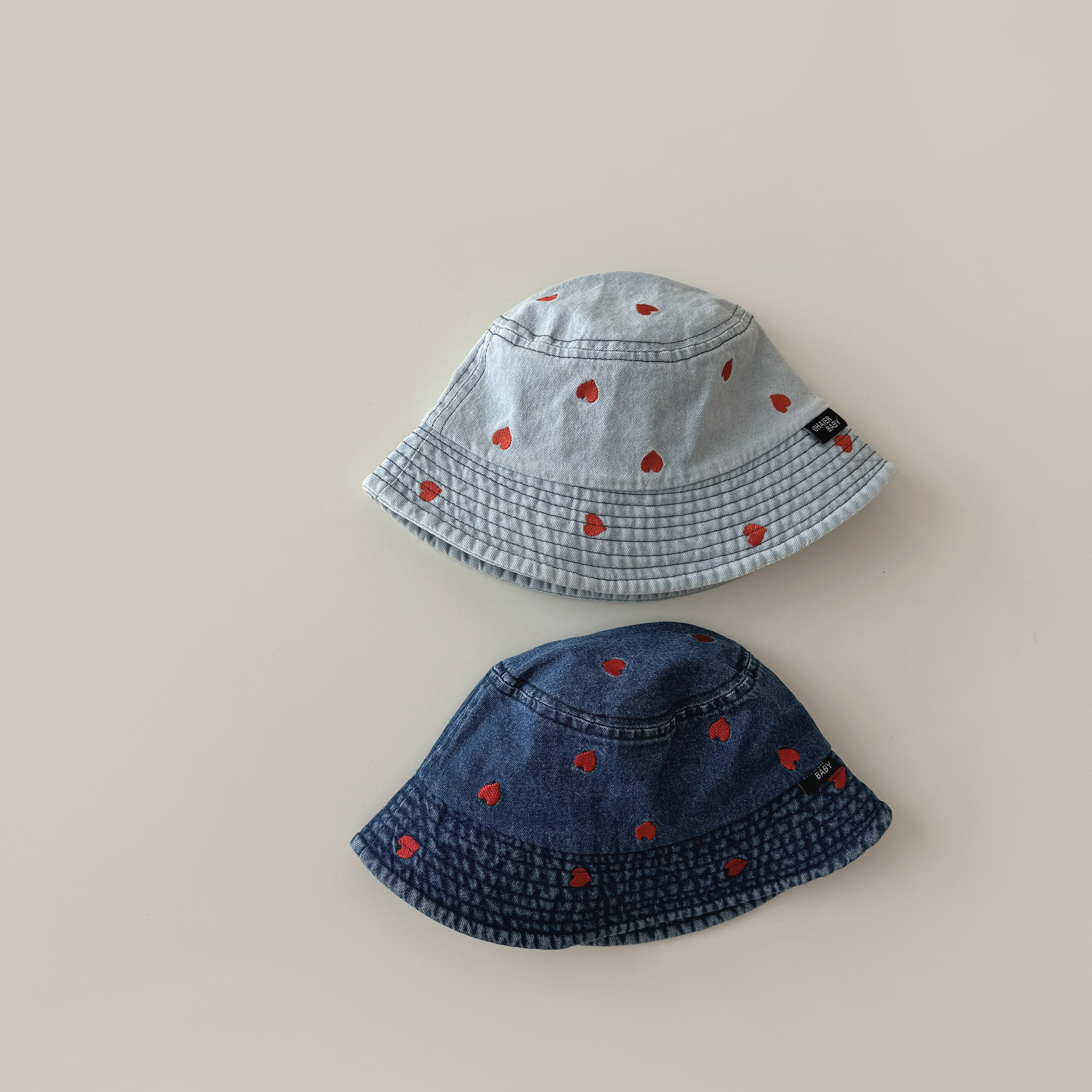 Girl'S Streetwear Heart Shape Embroidery Bucket Hat display picture 5