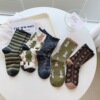 Socks literature Sen family In cylinder Socks solar system ins leisure time girl College wind Autumn and winter Socks