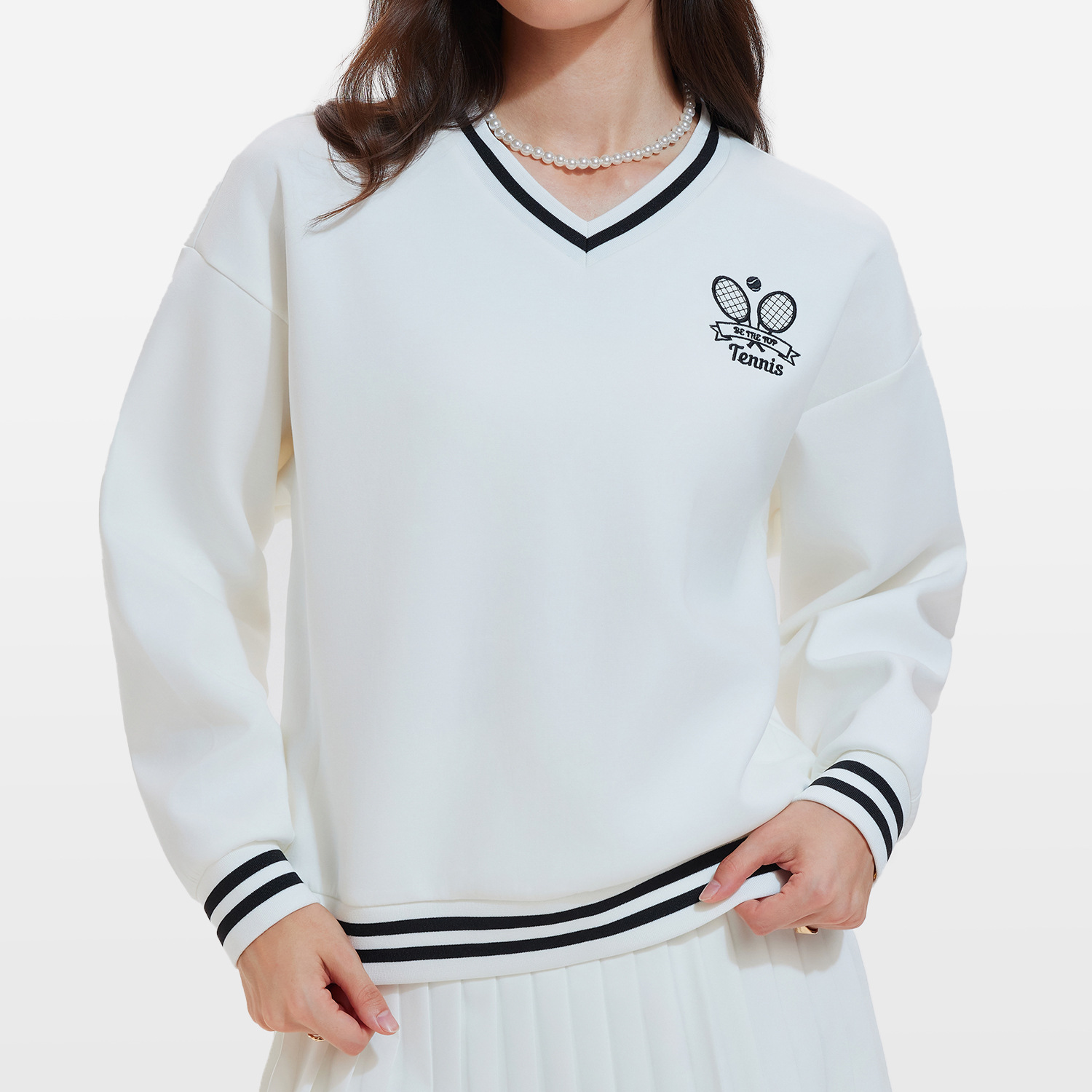 Amazon nueva camiseta deportiva de cuello en V mujer casual suelta 100 camiseta al aire libre transpirable correr fitness mangas largas