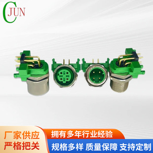 �S�ҹ���M12��ˮ���^A-CODE  D-CODE B-CODE PCB��ˏ��^ 90&deg;DIP