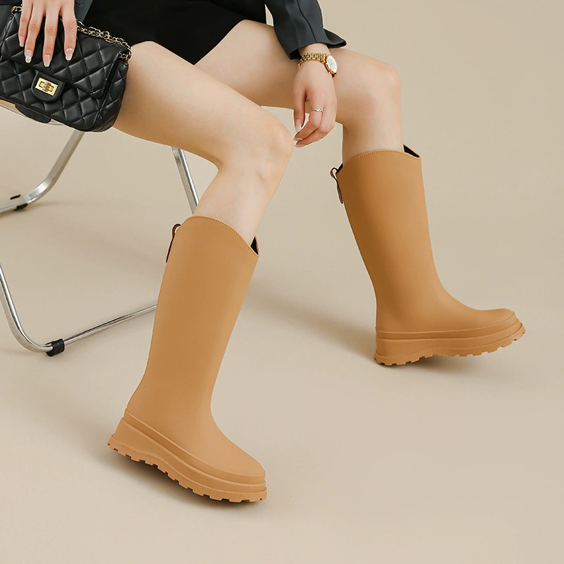 Martens, японские высокие сапоги на платформе, нескользящая модная обувь