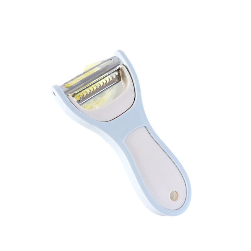 Dos en uno pelador cocina multifunción pelador de acero inoxidable patata melón rallador de frutas pelador de frutas