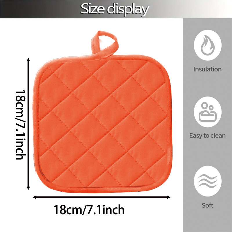 Llanura hornear horno microondas resistente a altas temperaturas guantes de regalo aislamiento térmico antideslizante engrosada ventas directas de la fábrica